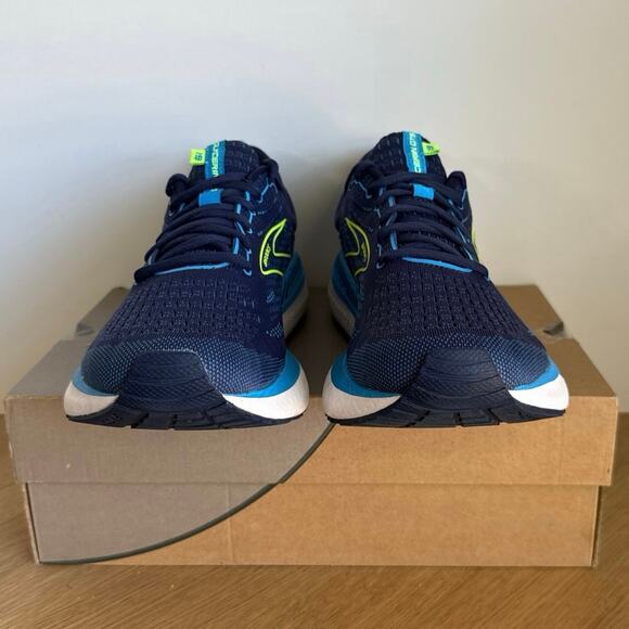 Brooks Glycerin GTS 19 Blue/ Green Men Running Sneakers- SZ 11.5